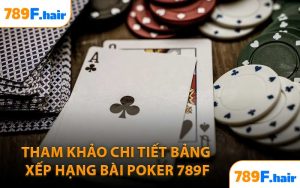 Tham Khảo Chi Tiết Bảng Xếp Hạng Bài Poker 789F